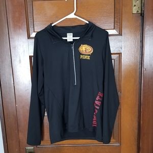 Iowa State quarter zip Pink